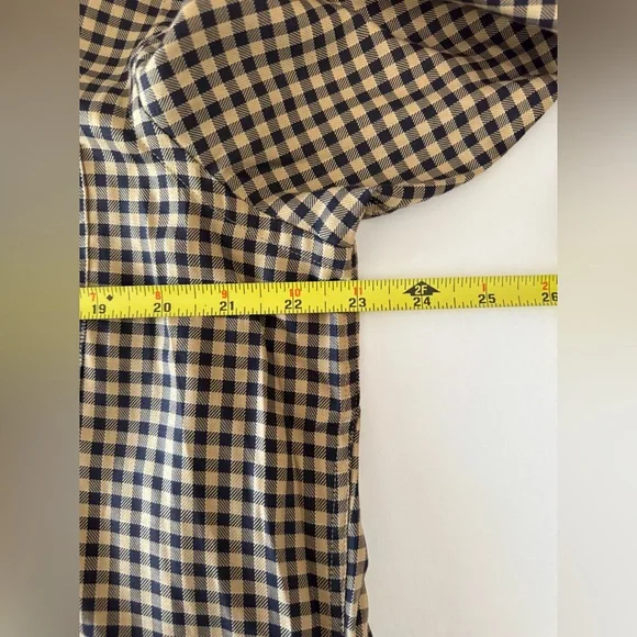 Ralph Lauren Purple Label Brown Check Dress Shirt - Picture 7 of 10